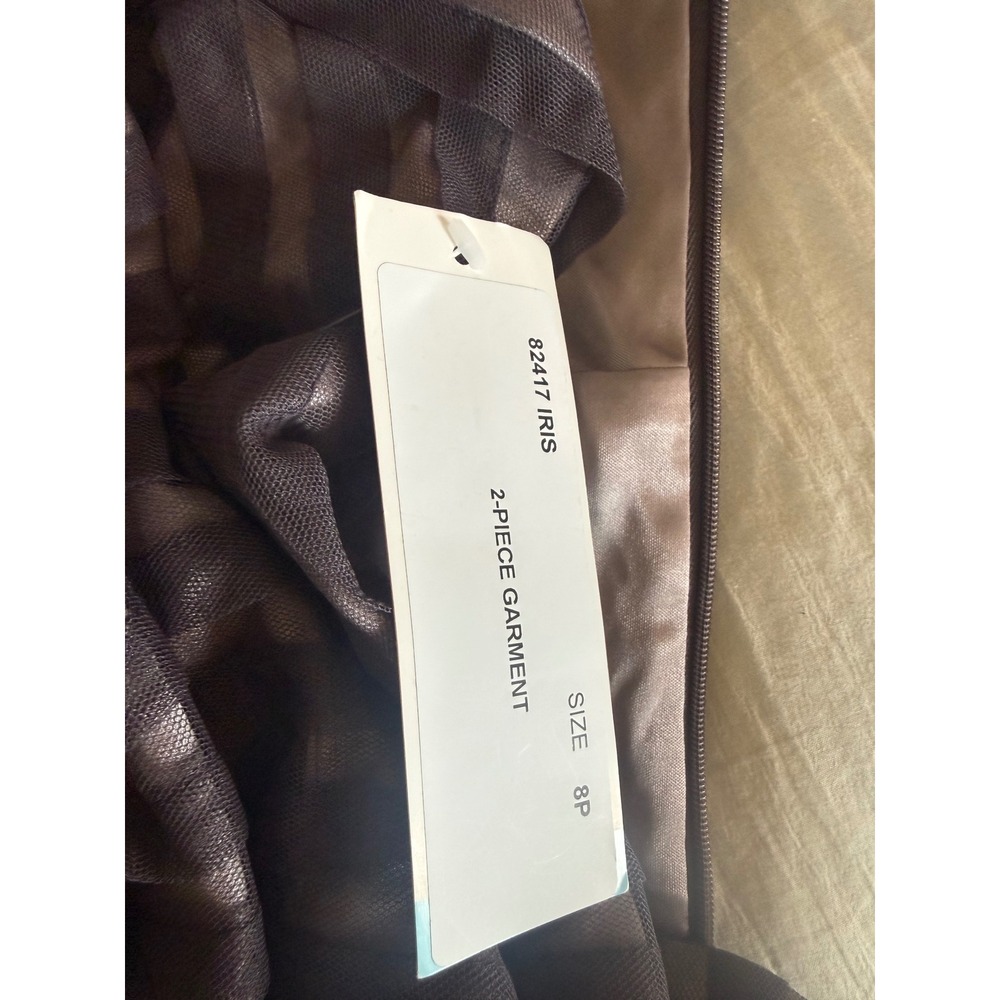 Patra Lavender Mother Of The Bride Dress 8P NWT Two Piece Dress Bolero Jacket - Picture 8 of 16